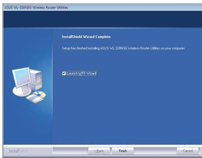 ASUS WL-330N - Installer les utilisaires - 5