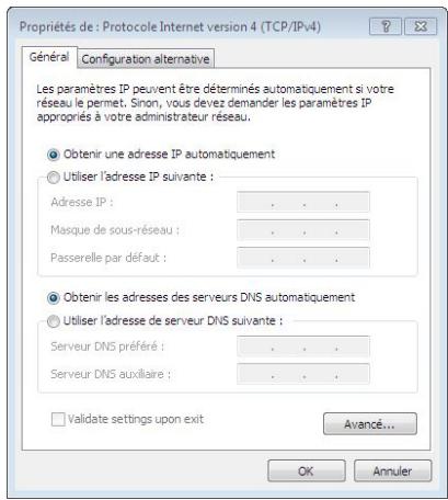 ASUS EEEBOX PC EB1503-B044E - Faites un cli c droit sur Connexion au reseau local et selectionnez Propriétés. - 3