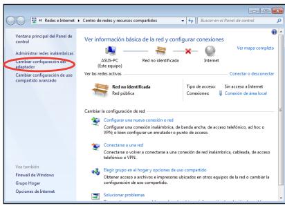 ASUS EEEBOX PC EB1503-B044E - Usar una direccion IP dinámica / Conexión de red PPPoE: - 2