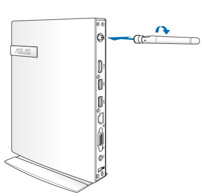 ASUS EEEBOX PC EB1503-B044E - Verbinding makes met Wi-Fi via draadloze antenna - 1