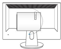 ASUS EEEBOX PC EB1503-B044E - Instalar el equipo en un monitor (optional) - 11