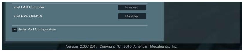 ASUS P8P67 WS REVOLUTION, P8P67 DELUXE - Onboard Devices Configuration (Configuration des périphériques embarqués) - 2