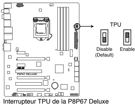 ASUS P8P67 WS REVOLUTION, P8P67 DELUXE - Interrupteur TPU - 2
