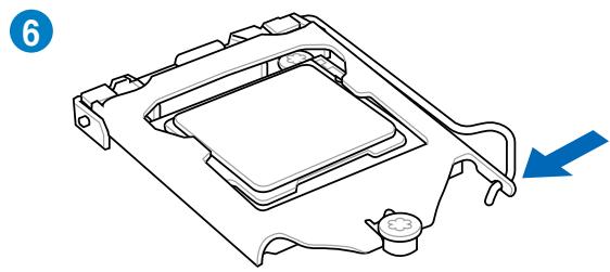 ASUS P8P67 WS REVOLUTION, P8P67 DELUXE - Installation du CPU - 7