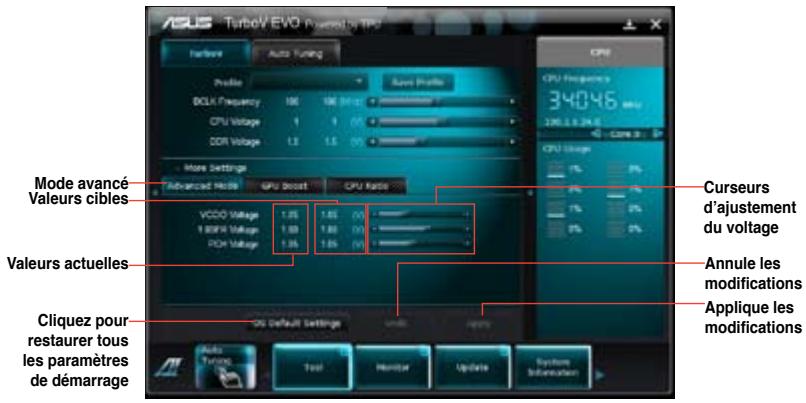 ASUS P8P67 WS REVOLUTION, P8P67 DELUXE - Advanced Mode (Mode avancé) - 1