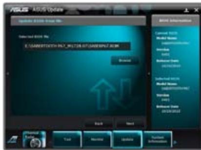 ASUS P8P67 WS REVOLUTION, P8P67 DELUXE - Mise à jour à partir d'un fichier BIOS - 2
