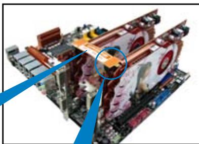 ASUS P8P67 WS REVOLUTION, P8P67 DELUXE - Installer deux cartes graphiques CrossFireX™ - 4