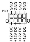 ASUS P8P67 WS REVOLUTION, P8P67 DELUXE - Connecteurs d'alimentation ATX (24-pin EATXPWR; 8-pin EATX12V) - 2