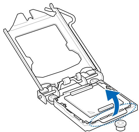 ASUS P8P67 WS REVOLUTION, P8P67 DELUXE - Installation du CPU - 4