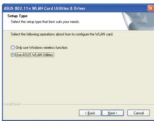 ASUS PCE-N15 - Installer le pilote et les utilisaires - 7
