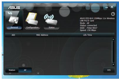 ASUS PCE-N15 - Mode Point d'accès logiciel (Soft AP) (Windows® XP/Vista/7) - 2