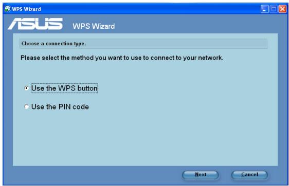 ASUS USB-N10 - Connexion via le bouton WPS - 1