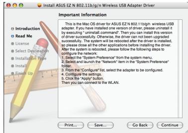 ASUS USB-N10 - Installation MAC - 2