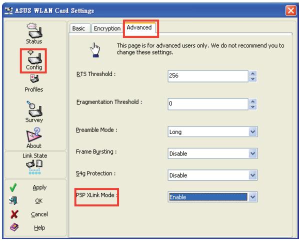 ASUS USB-N10 - Pour configurer le mode XLink sous Windows XP : - 1