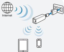 ASUS WL-330NUL - Per accedere ad Internet in modo wireless: - 1