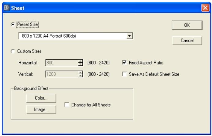 YAMAHA DMEDESIGNER V1.2 - ■ Boîte de dialogue « Sheet » - 1