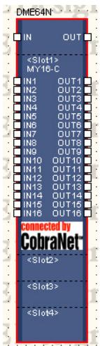YAMAHA DMEDESIGNER V1.2 - Carte CobraNet - 1