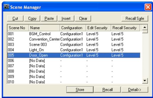 YAMAHA DMEDESIGNER V1.2 - Touche [Insert] (Insérer) - 1