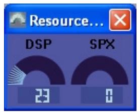 YAMAHA DMEDESIGNER V1.2 - SPX Resource Usage Ratio (Taux d'utilisation des ressources du SPX) - 1