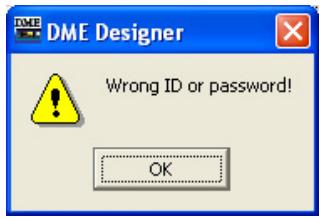 YAMAHA DMEDESIGNER V1.2 - ■ Ouverture d'un fichier de projet sécurisé - 2
