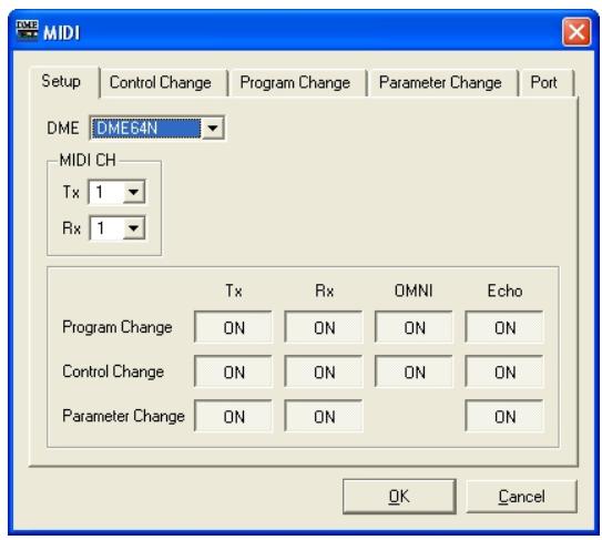 YAMAHA DMEDESIGNER V1.2 - MIDI - 1