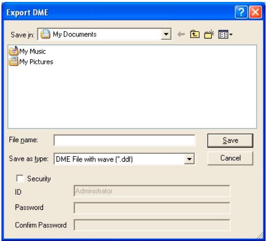 YAMAHA DMEDESIGNER V1.2 - Exportation de données DME - 2
