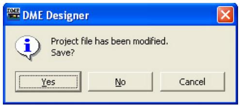 YAMAHA DMEDESIGNER V1.2 - Déception de nouveaux fichiers de projet - 1