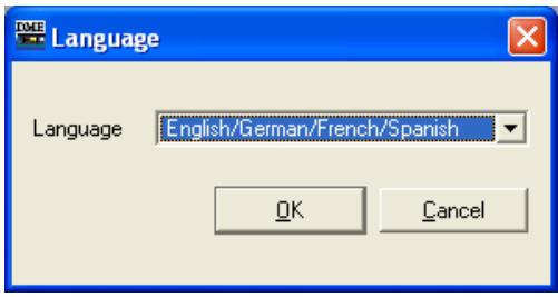 YAMAHA DMEDESIGNER V1.2 - Réglages de langue - 1