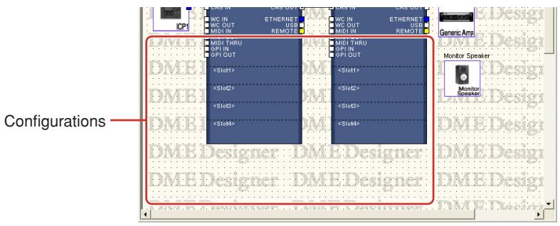 YAMAHA DMEDESIGNER V1.2 - ■ Fenêtre Zone - 1