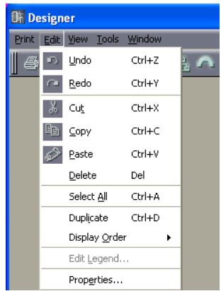 YAMAHA DMEDESIGNER V1.2 - Menu [Edit] - 1