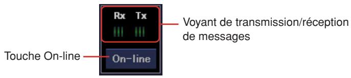 YAMAHA DMEDESIGNER V1.2 - Etat de la communication - 1
