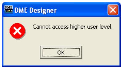 YAMAHA DMEDESIGNER V1.2 - Utilisateur connecté automatiquement - 2