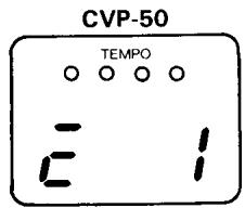 YAMAHA CVP-70-CVP-50 - Sélectionner le numéro du morceau à copier - 3