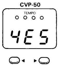 YAMAHA CVP-70-CVP-50 - Confirmer le formatage - 2