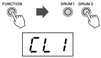YAMAHA DD-65-YDD-60 - Réglage du numérateur du type de mesure - 1