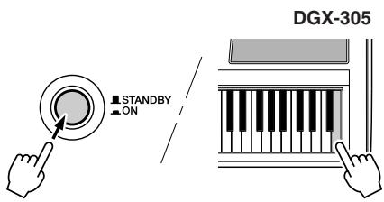 YAMAHA DGX-505-DGX-305 - Initialisation - 2