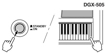 YAMAHA DGX-505-DGX-305 - Initialisation - 1