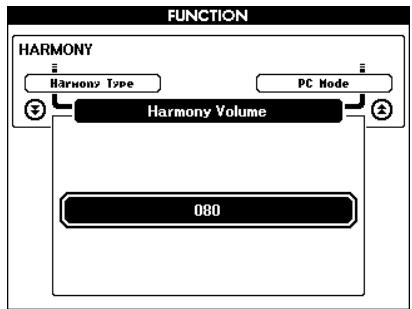 YAMAHA DGX-505-DGX-305 - Réglage du volume de l'harmonie - 3