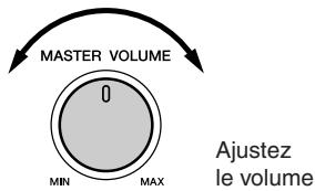 YAMAHA DGX-505-DGX-305 - Appuyez sur la touche [start/stop]. - 2