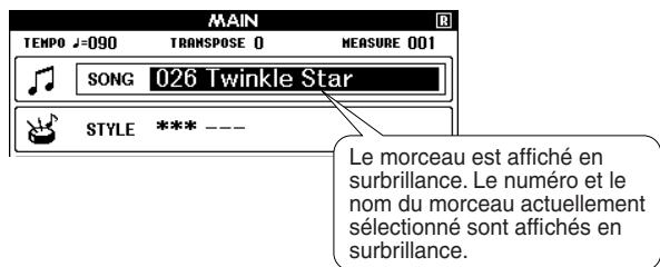 YAMAHA DGX-505-DGX-305 - Appuyez sur la touche [SONG] - 2