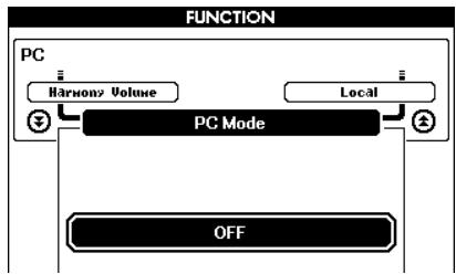 YAMAHA DGX-505-DGX-305 - Réglage de PC mode - 2