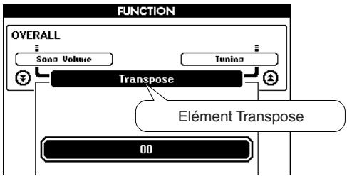 YAMAHA DGX-505-DGX-305 - Changements de hauteur importants (transpose) - 3