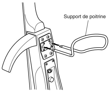 YAMAHA SVC-50 - Fixation du support de poitrine - 1