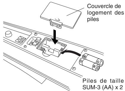 YAMAHA SVC-50 - Alimentation par piles - 1