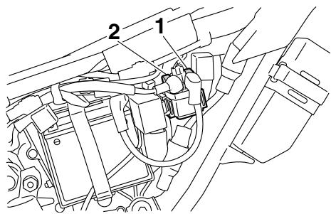 YAMAHA WR250X - Remplacement des fusibles - 1