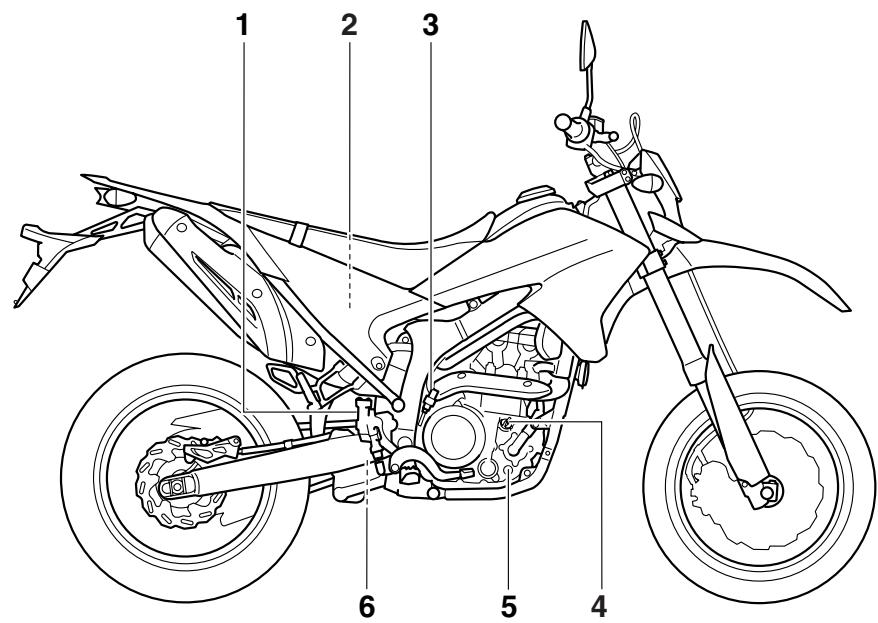 YAMAHA WR250X - Vuedroite - 1