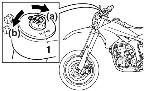 YAMAHA WR250X - Force d'amortissement à la détente - 1