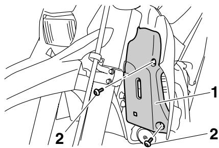 YAMAHA WR250X - Dépose du cache - 1