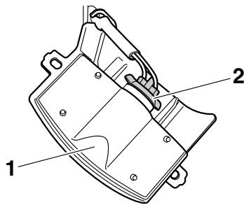 YAMAHA WR250X - Remplacement de l'ampoule déclairage de la plaque d'immatriculation - 2