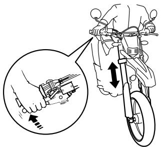 YAMAHA WR250X - Contrôle du fonctionnement - 1